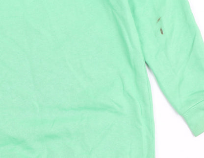 Dunnes Stores Girls Green Squishmallows Bee Lucky Pullover Sweatshirt 9-10 Years