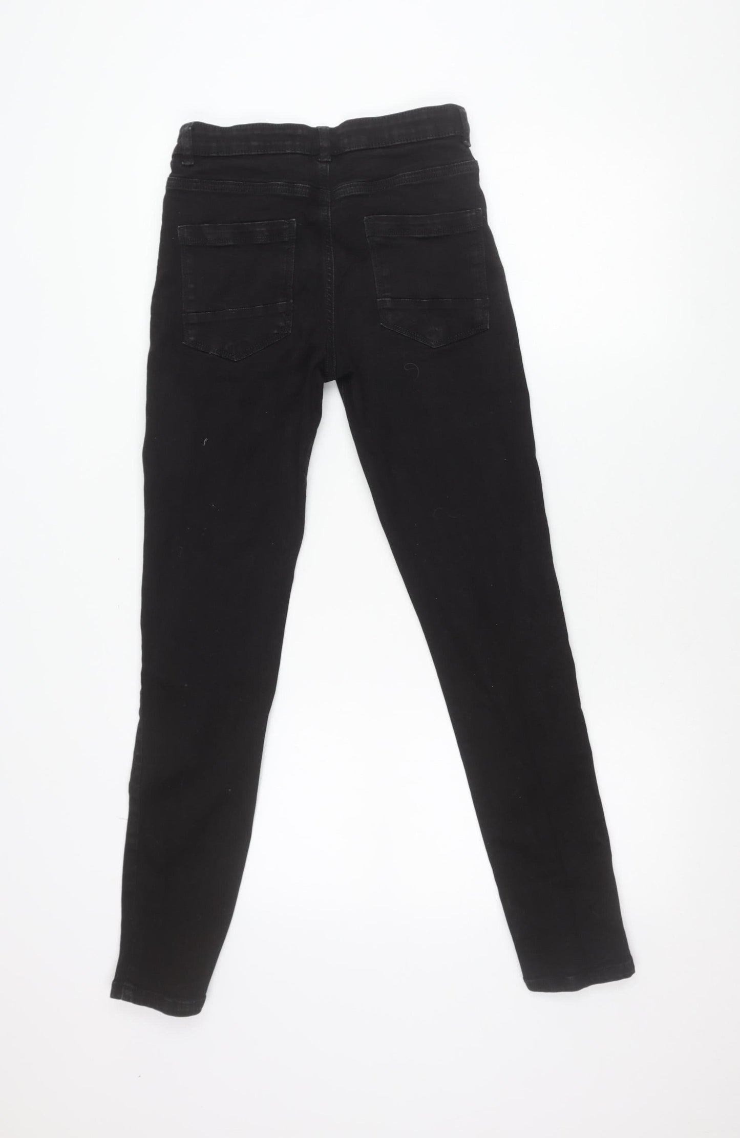 Next Teens Black Skinny Jeans Size 13 Years Slim Fit Denim