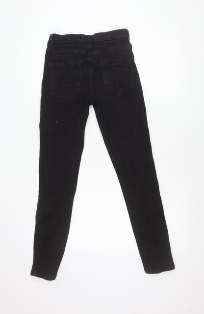 Next Teens Black Skinny Jeans Size 13 Years Slim Fit Denim