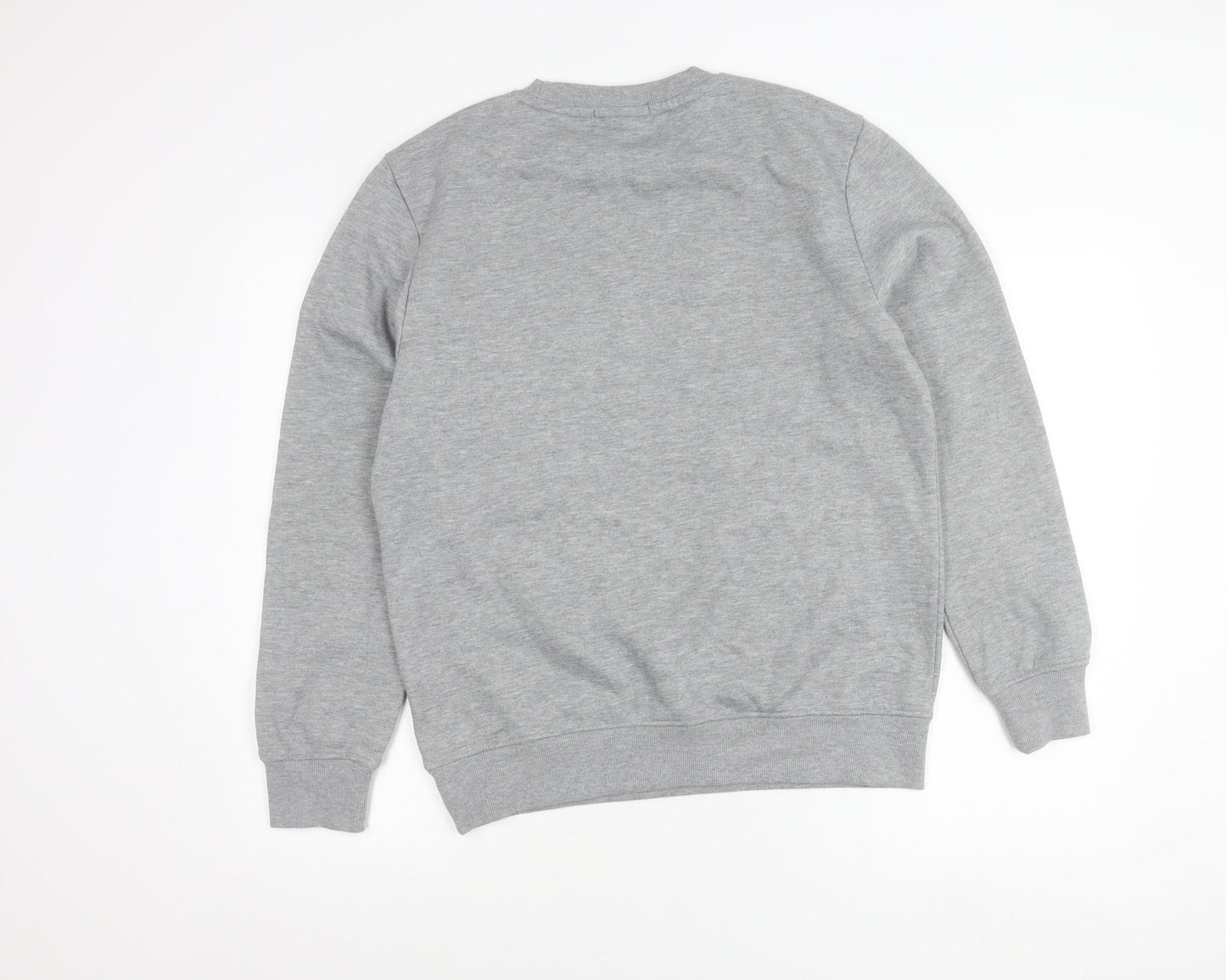 Primark Mens Grey Ireland Logo Sweatshirt Medium Crew Neck Fleece