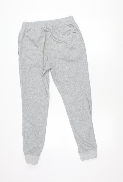 Nike Men's Grey Jogger Sweatpants Small Regular Fit with Pockets