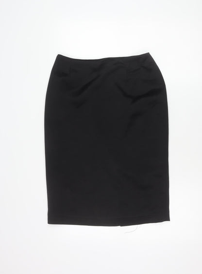 Michel Ambers Women’s Black Size 12 Pencil Skirt Workwear Formal
