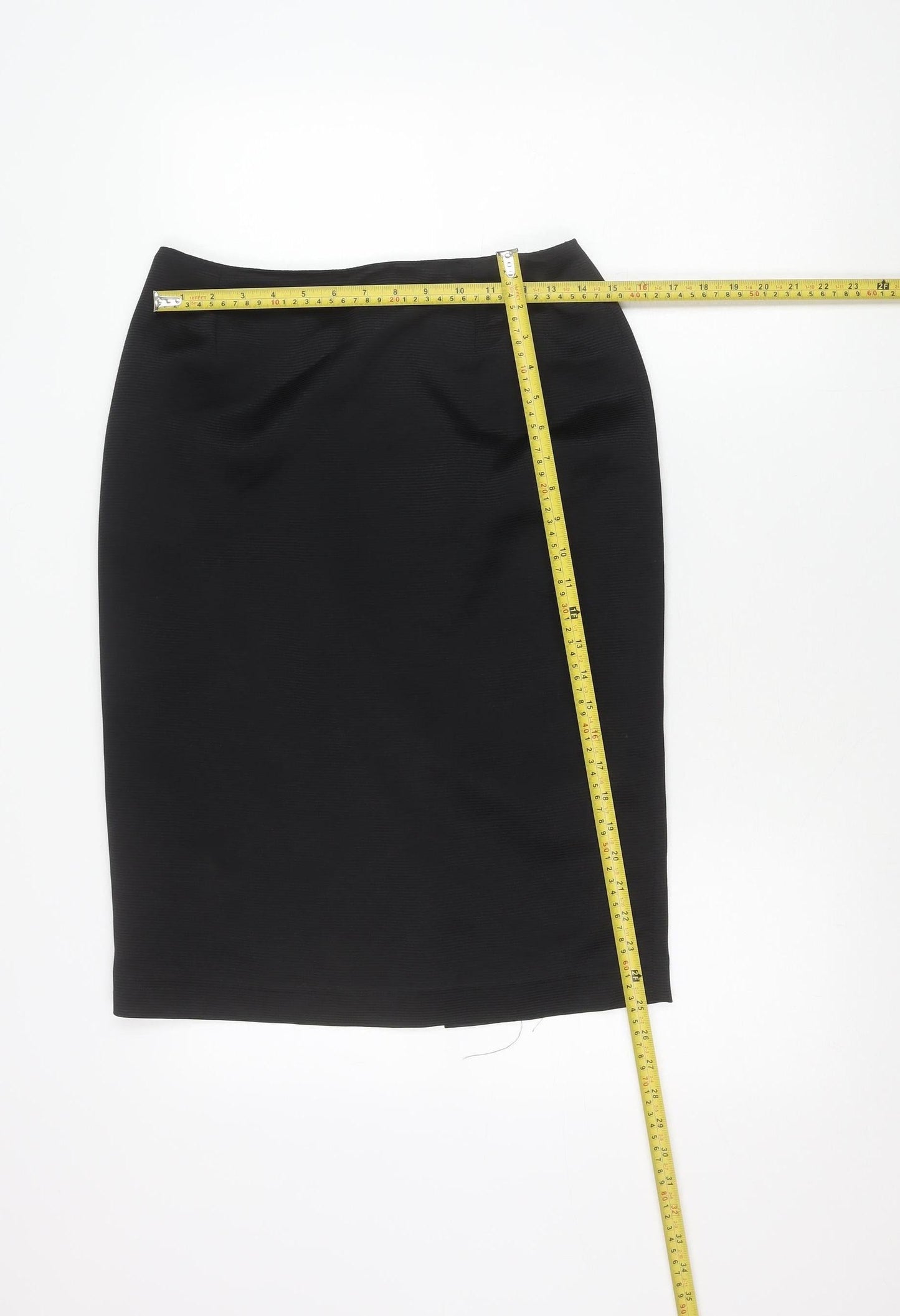 Michel Ambers Women’s Black Size 12 Pencil Skirt Workwear Formal