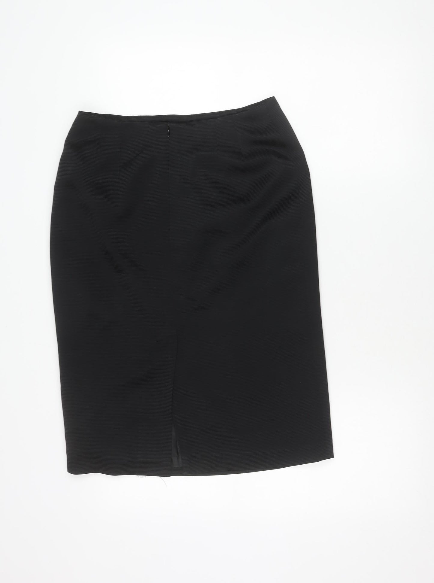Michel Ambers Women’s Black Size 12 Pencil Skirt Workwear Formal