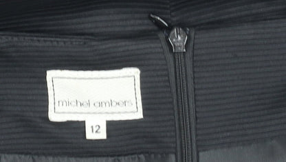 Michel Ambers Women’s Black Size 12 Pencil Skirt Workwear Formal