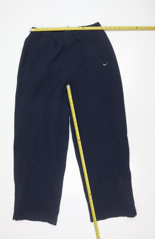 Nike Women's Navy XL Jogger Activewear Trousers Quick Dry Breathable