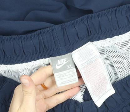 Nike Women's Navy XL Jogger Activewear Trousers Quick Dry Breathable