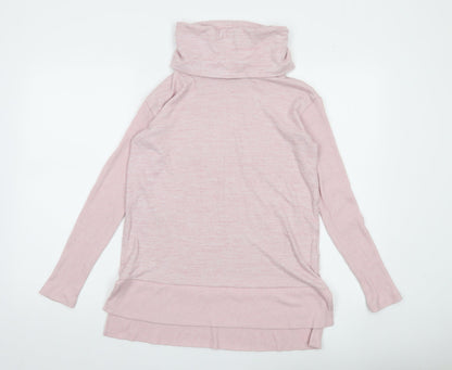 GAP Women’s Pink Cowl Neck Long Sleeve Pullover Jumper XS