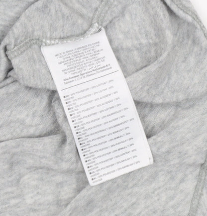 Nike Women's Grey Sleeveless Tank Top L Sports Jersey