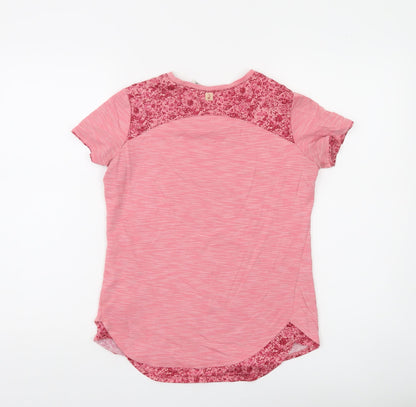 Decathlon Girls Pink Short Sleeve Lightweight Active T-Shirt 14-15 Years
