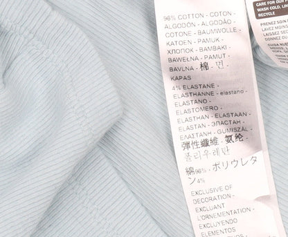 Levi's Women's Blue Basic Cotton T-Shirt Size L Short Sleeve