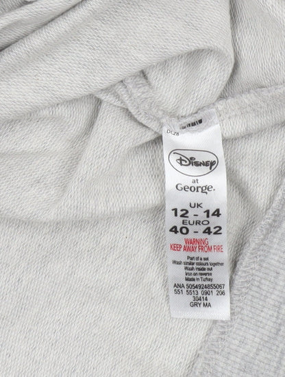Disney at George Grey Princess Sweatshirt Women UK 12-14 Cotton Blend