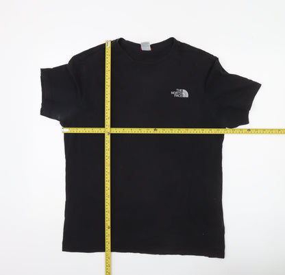 The North Face Men's Black Large Cotton Crew Neck T-Shirt