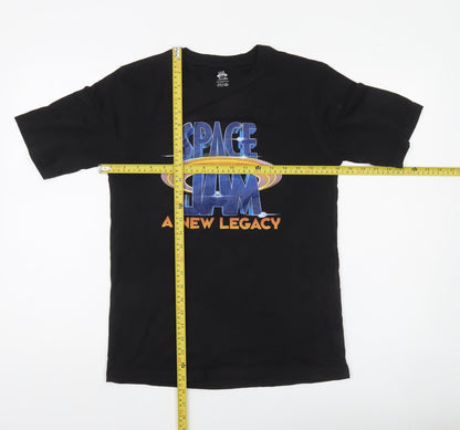 Space Jam Boys Black XL T-Shirt A New Legacy Graphic Tee