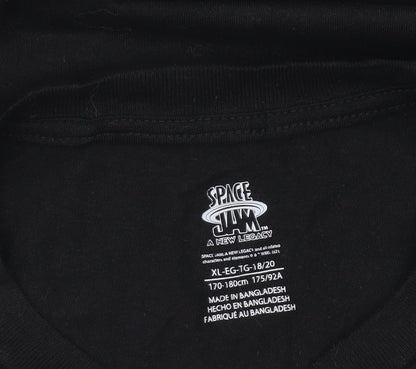 Space Jam Boys Black XL T-Shirt A New Legacy Graphic Tee