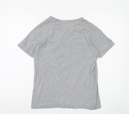 Nike Boys Grey Athletic Cut Logo T-Shirt 12-13 Years