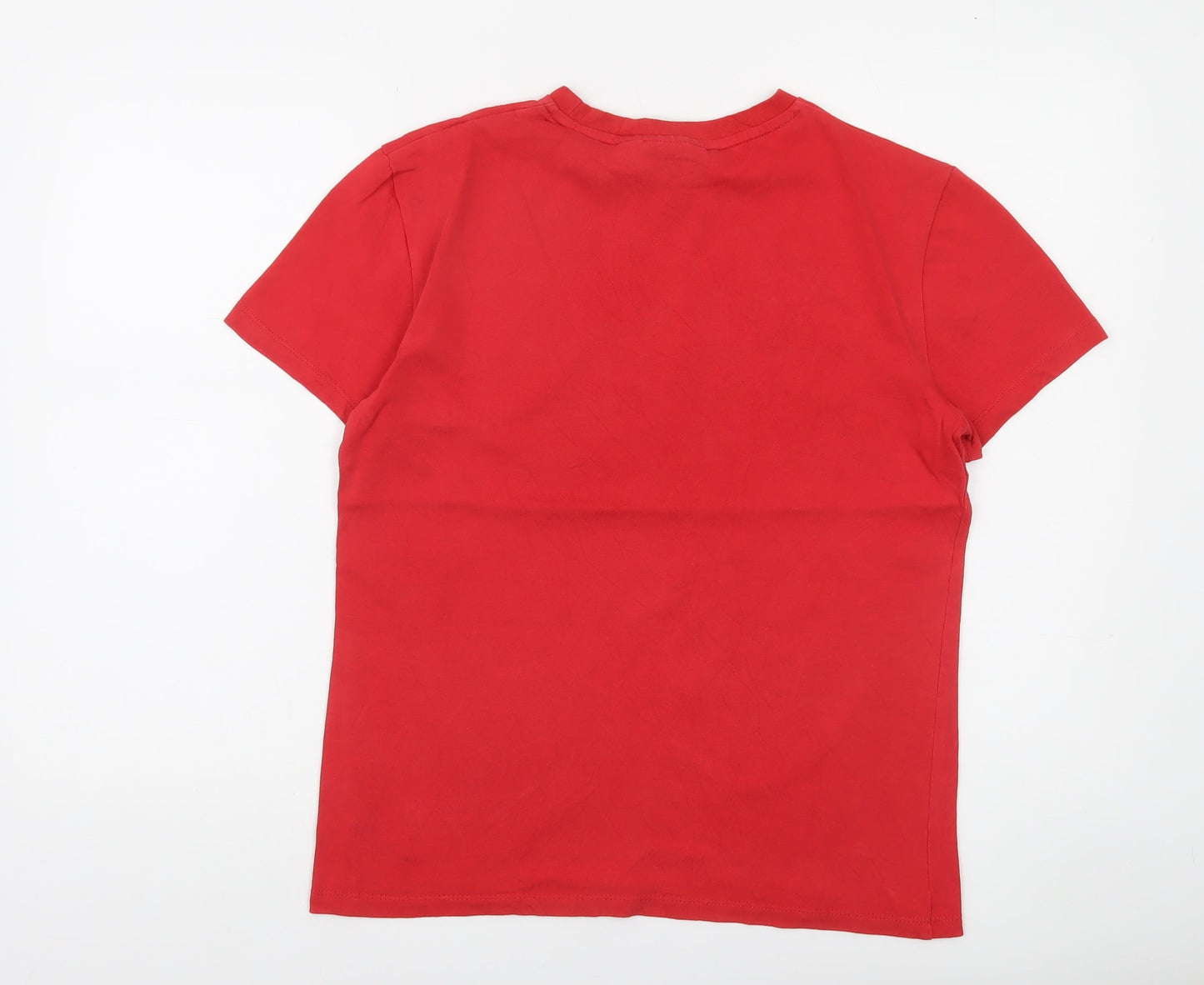 NBA Chicago Bulls Red Graphic T-Shirt Mens XS Regular Fit Cotton