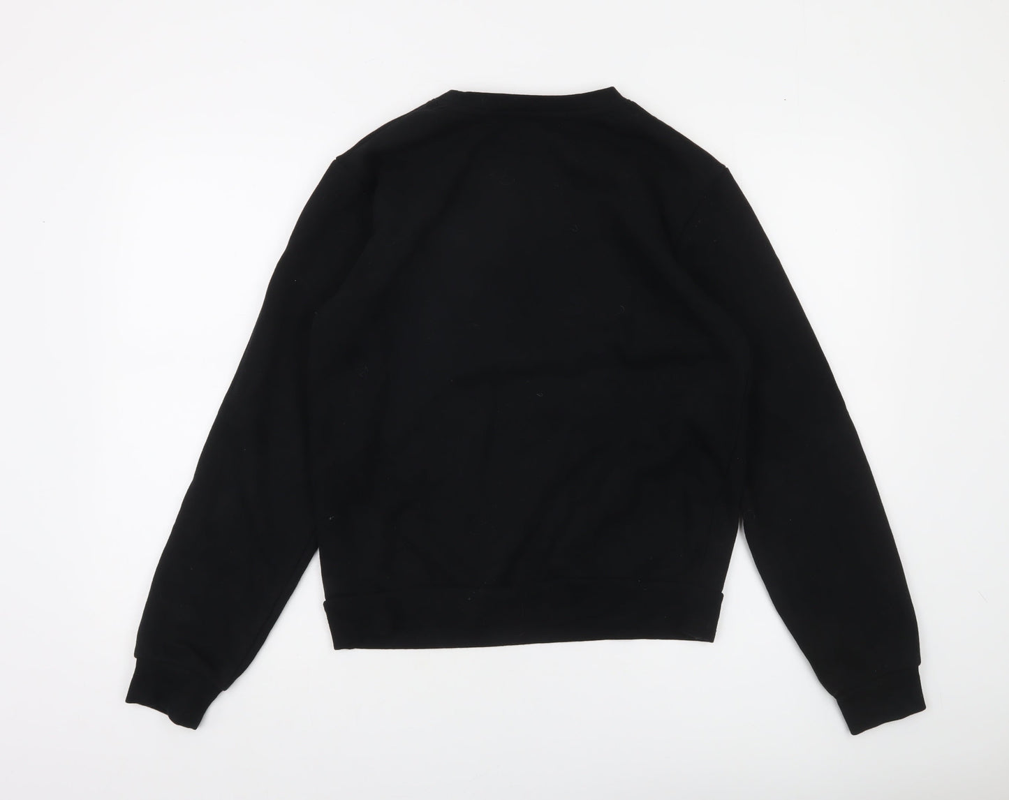 Paris 2024 Olympics Black Sweatshirt Women’s M Cotton Blend Pullover