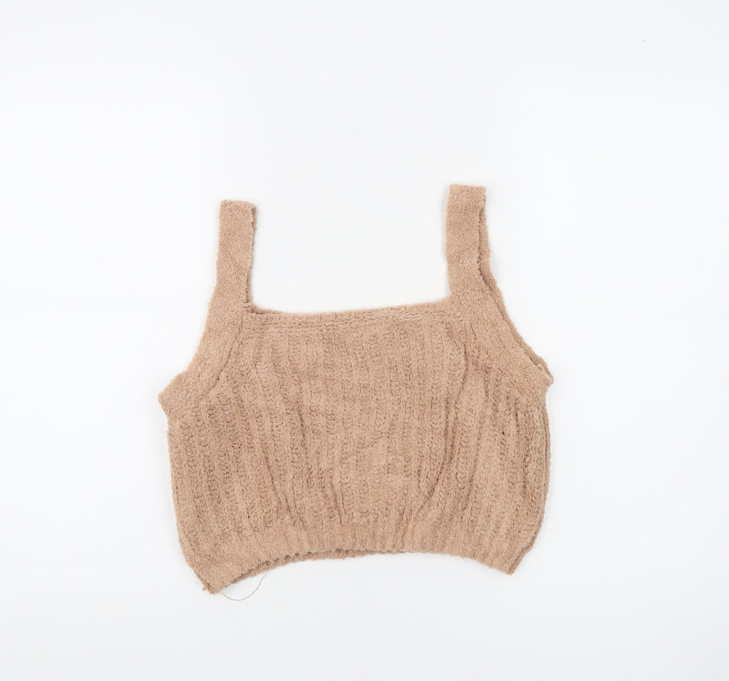 Skinnydip Women’s Beige Knit Camisole Tank Top Size L