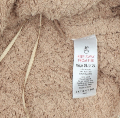 Skinnydip Women’s Beige Knit Camisole Tank Top Size L