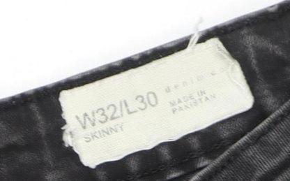 Denim Co. Men’s Black Skinny Denim Jeans W32 L30 Excellent Condition
