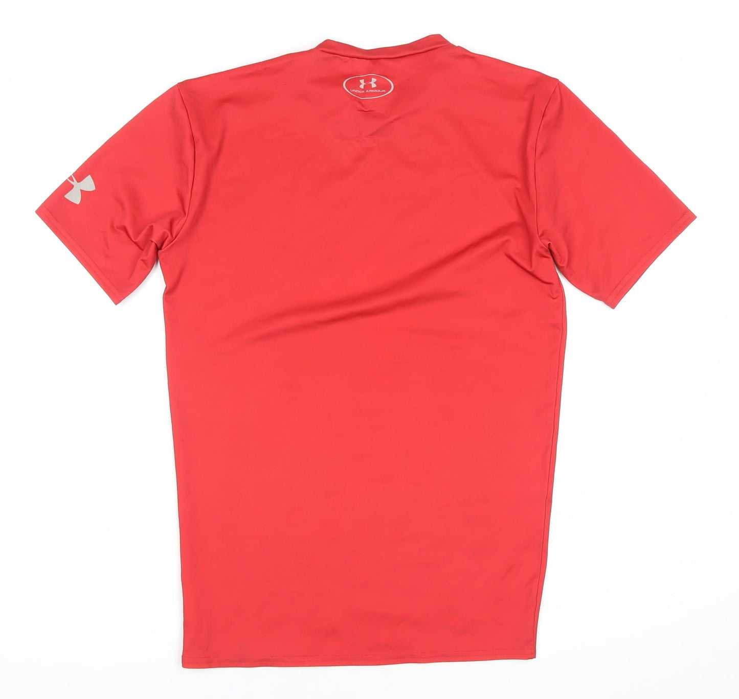 Under Armour Boys Red Spider-Man Compression T-Shirt 6 Years Athletic Fit