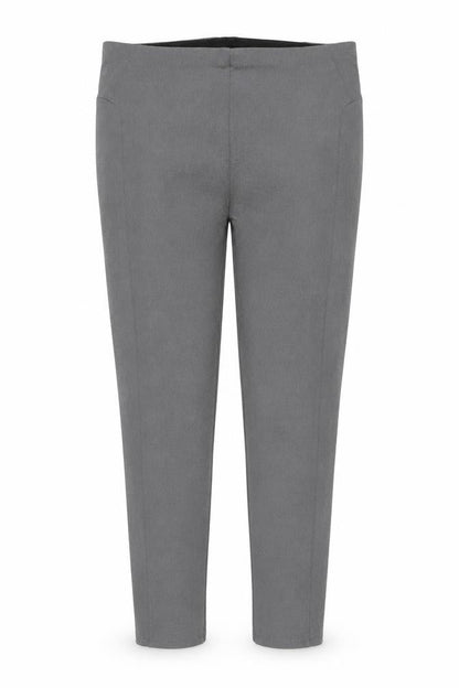 River Island Womens Grey Size 12R Slim Stretch Knit Trousers