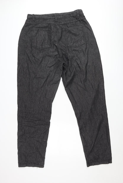 PrettyLittleThing Women’s Black Size 16 Straight Jeans