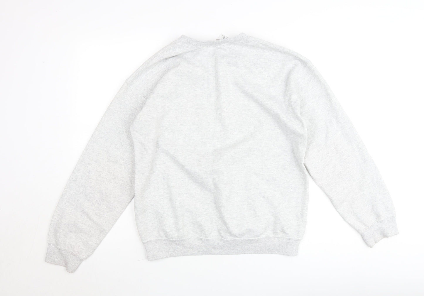 Gildan Women's Grey Christmas Sweatshirt Medium Filthy Muggle Print