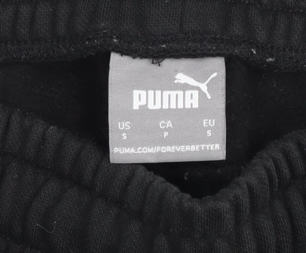 Puma Men's Black Small Jogger Sweatpants Activewear Trousers