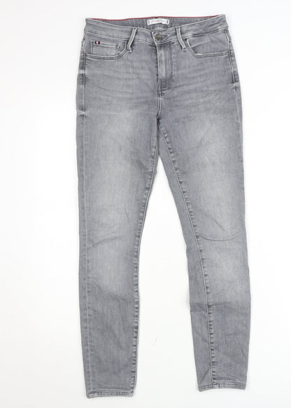 Tommy Hilfiger Men's Grey Slim Skinny Jeans 32W 30L Denim