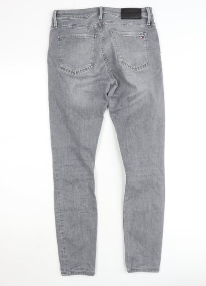 Tommy Hilfiger Men's Grey Slim Skinny Jeans 32W 30L Denim