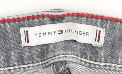 Tommy Hilfiger Men's Grey Slim Skinny Jeans 32W 30L Denim