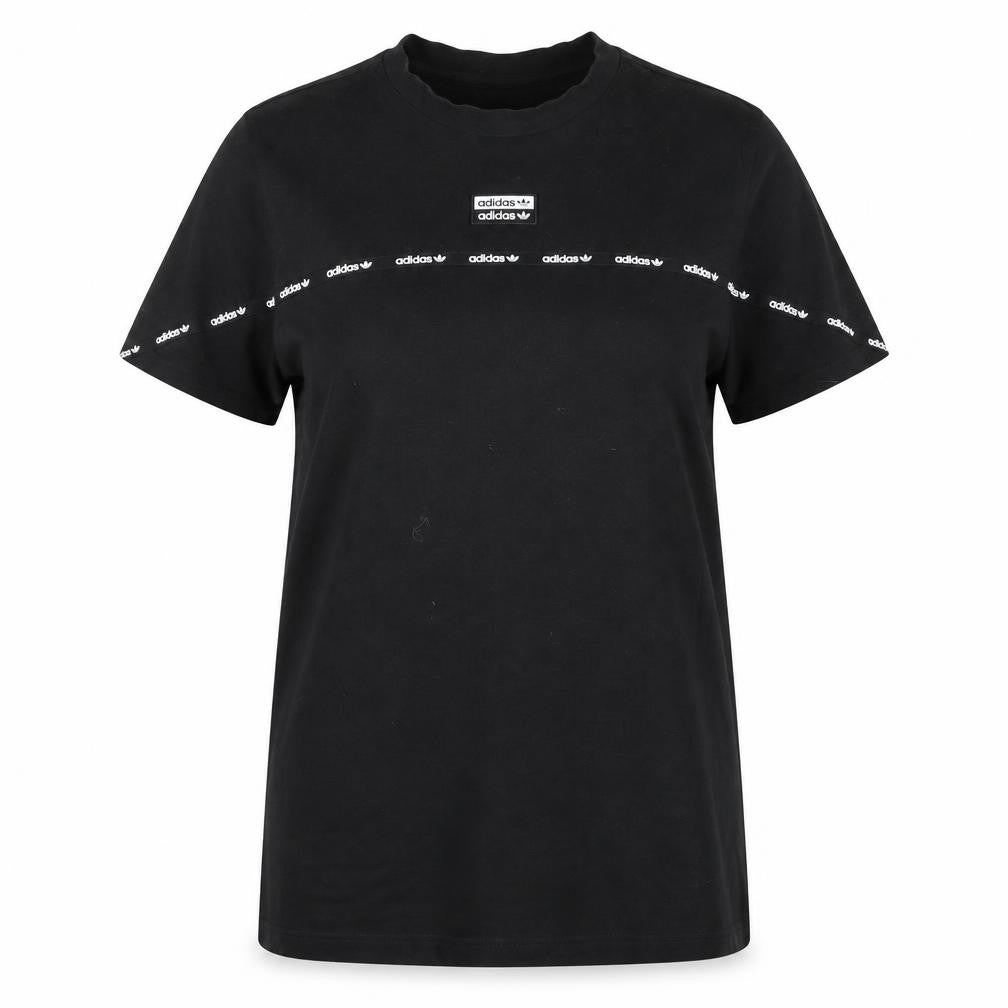 Womens UK Size 3XL adidas Black Basic T-Shirt