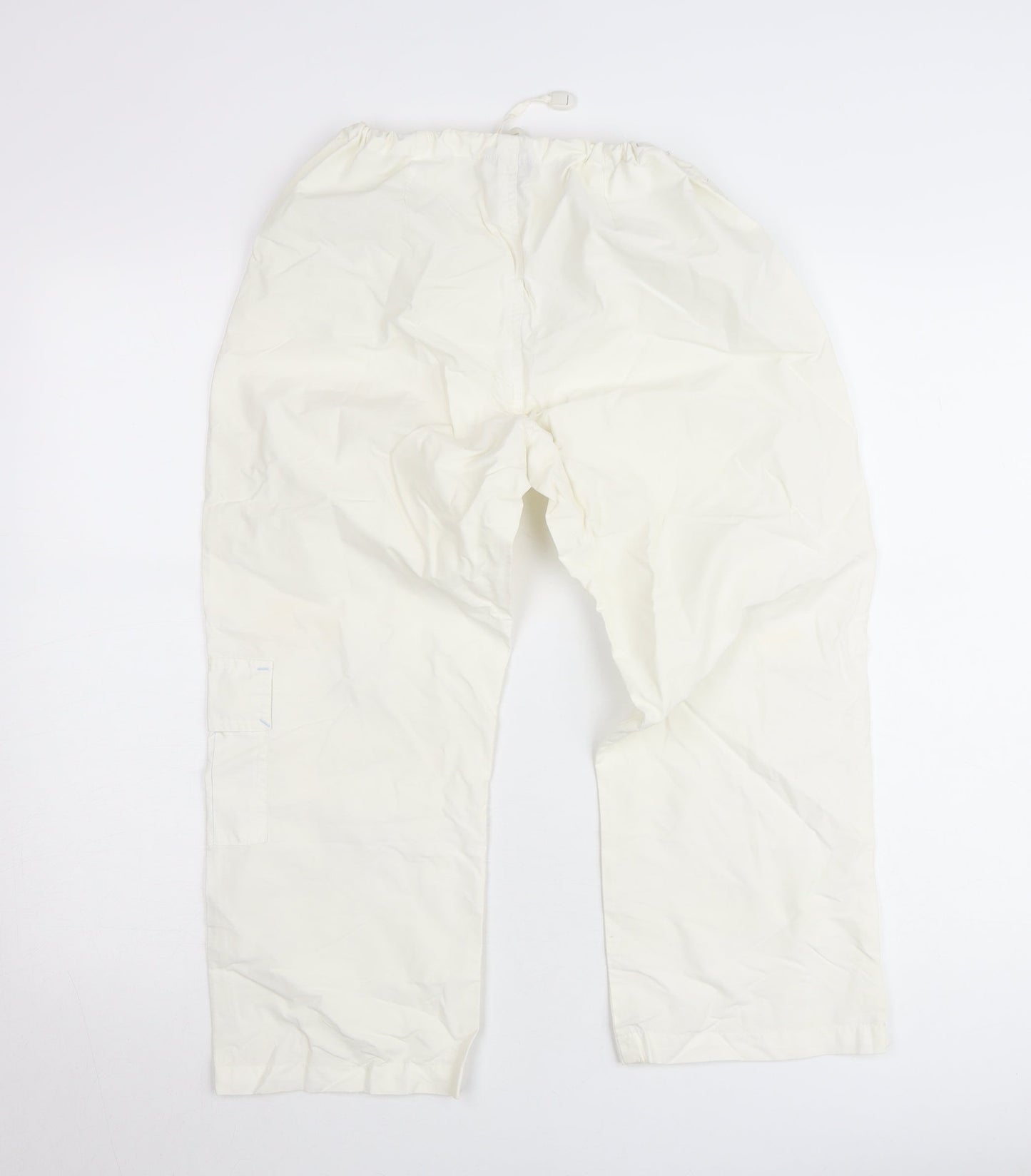 Picken Girls Ivory XL Cargo Skiing Trousers Elastic Waist Winter Pants
