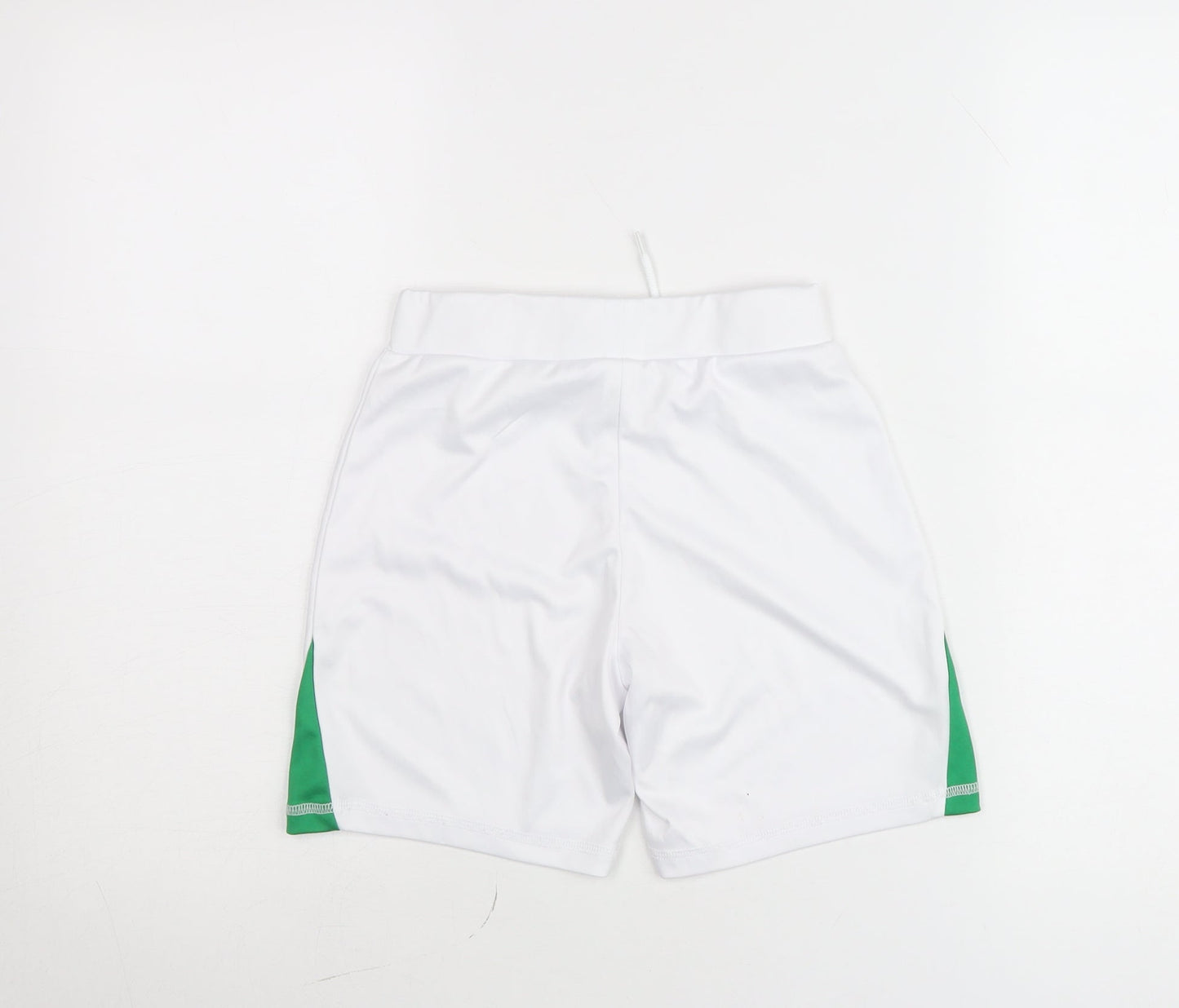 Dunnes Stores Boys White Football Shorts 8-9 Years Athletic Lightweight