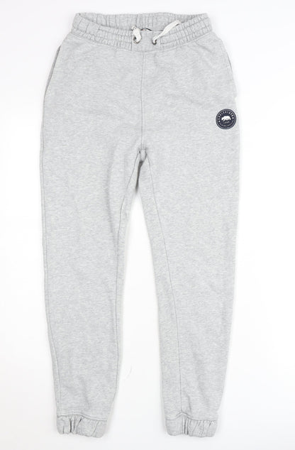 SoulCal & Co Men's Grey Jogger Trousers XS Regular Fit Fleece