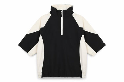 Woodworm Men’s Black Windproof Golf Windbreaker Jacket Size M