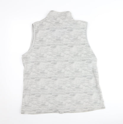 Outdoor Products Women’s Grey Fleece Waistcoat 2XL Full Zip Lightweight