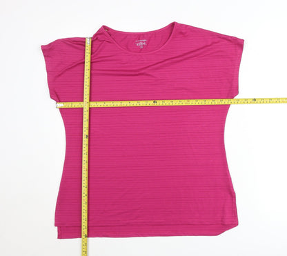 Dunnes Stores Women's Pink Sport T-Shirt Size 14