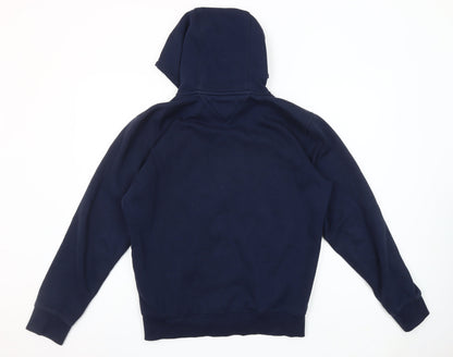 Tommy Jeans Men's Blue Full Zip Hoodie Size S Classic Logo