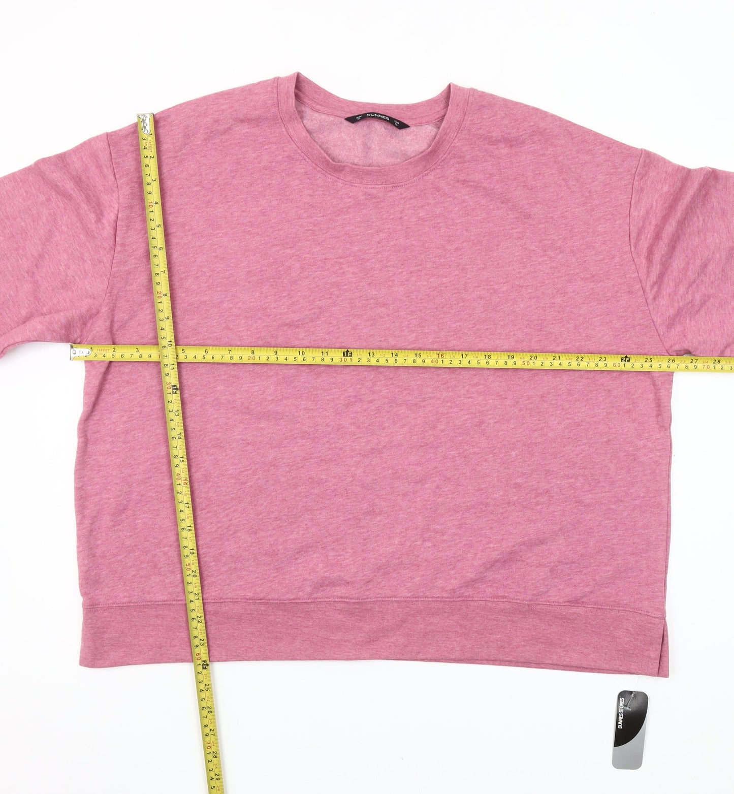 Dunnes St. Bernard Women’s Dark Pink Pullover Sweatshirt XL Polyester Cotton Blend
