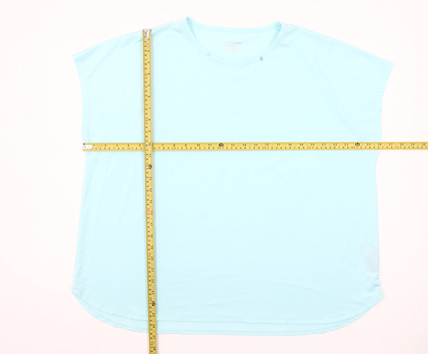 Dunnes Stores Women's Blue XL Basic Sleeveless Sports T-Shirt