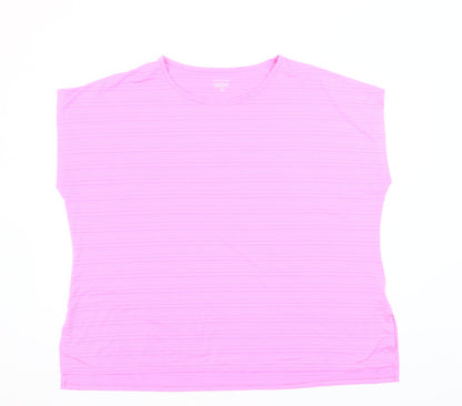 Dunnes Stores Womens Pink 2XL Performance Sport T-Shirt