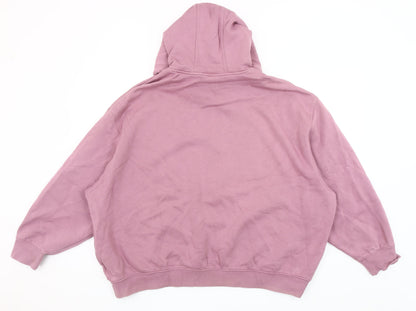 Adidas Women’s Pink Pullover Hoodie XL Cotton Blend Casual