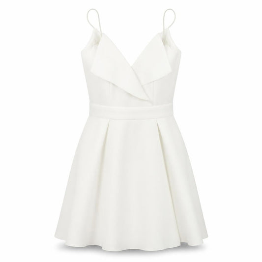 ASOS Women’s White Fit & Flare Sleeveless Short Dress UK 8