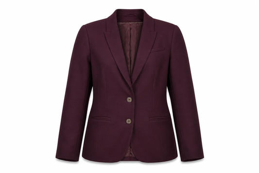 H&M Women's Purple Slim Fit Blazer Jacket UK 10 Workwear Formal