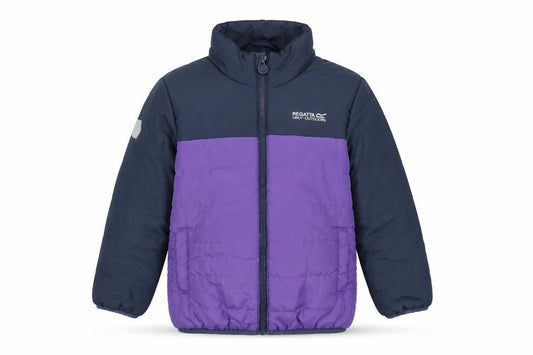 Girls UK Size 3-4 Years Regatta Purple Puffer Jacket