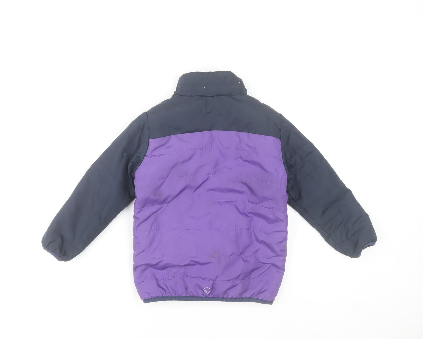 Regatta Girls Purple Puffer Jacket 3-4 Years Lightweight Padded Coat