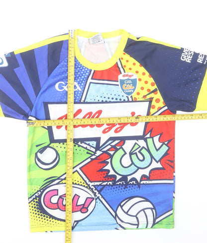 Masita Boys Multicoloured Football Jersey T-Shirt 3 Years Lightweight Sports Top